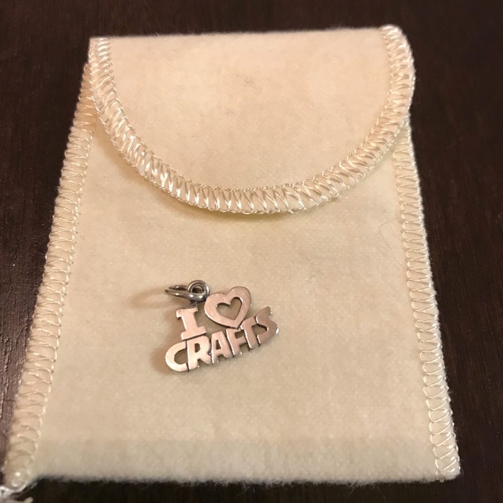 Retired JA I <3 Crafts Charm